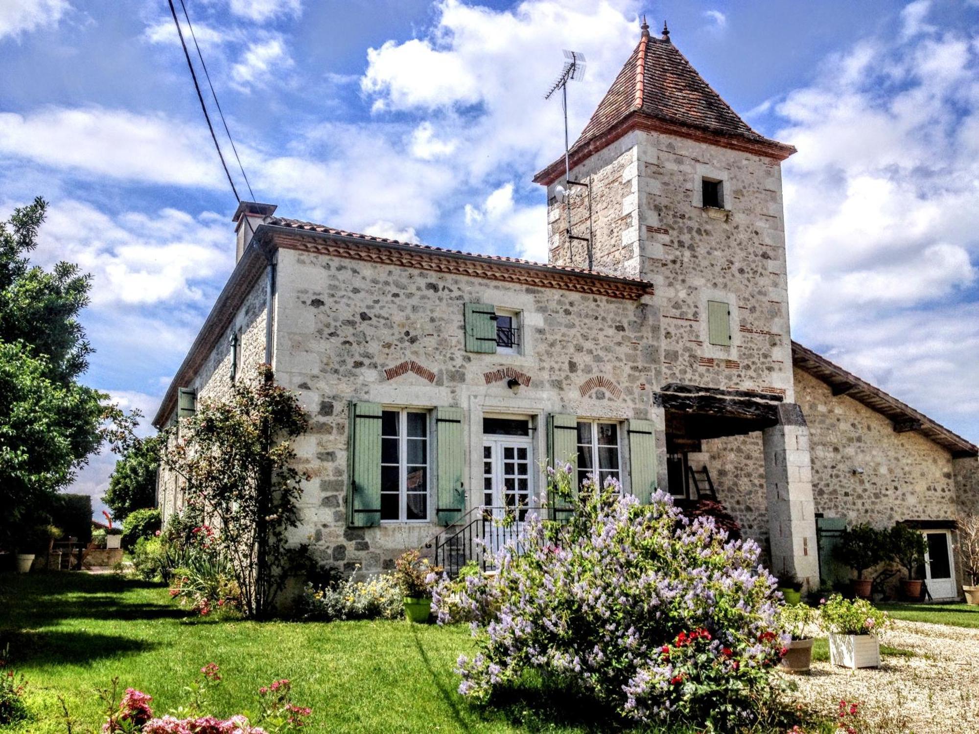 Gite Kiwi - Domaine Du Pi Geonnier De Saint-Vincent Bourran Экстерьер фото